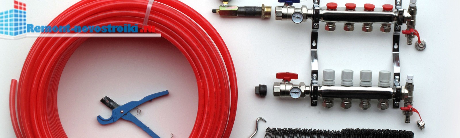 instalace trubek ze zesíťovaného polyetylénu